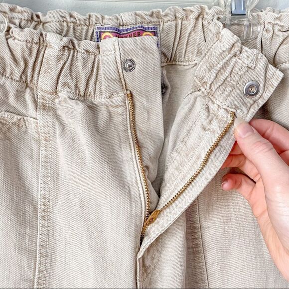 MOTHER The Springy Ankle Jeans Sand Beige 27 - Picture 6 of 10